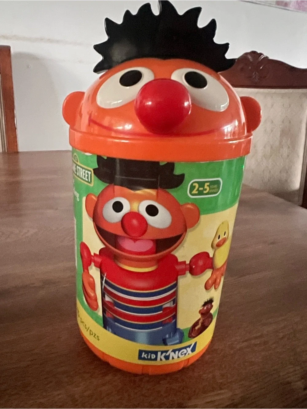 Vintage K'NEX Sesame Street Ernie Building Set